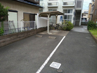 駐輪場　原付＆自転車のみ駐輪可能