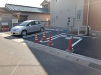 駐車スペースもあります