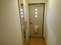 シンプルで使いやすい玄関です