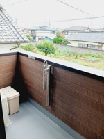 バルコニーがあります