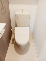 シンプルで使いやすいトイレです