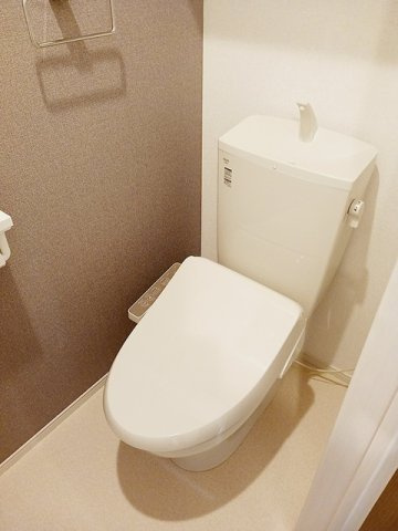 トイレもきれいです