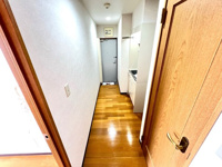 シンプルで使いやすい玄関です