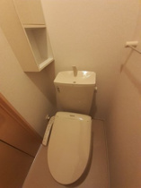落ち着いたトイレです