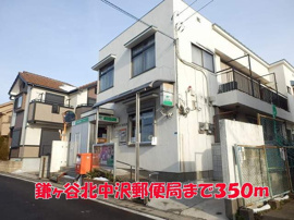 鎌ヶ谷北中沢郵便局まで350m