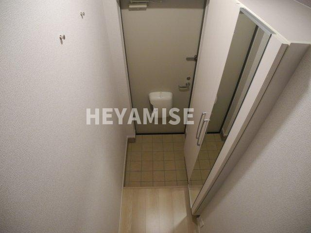 グランドソレイユ川内Ⅱの玄関|※室内画像は別号室のもの※現況を優先します