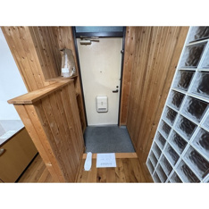 きれいな玄関です