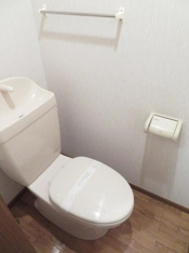 落ち着いたトイレです