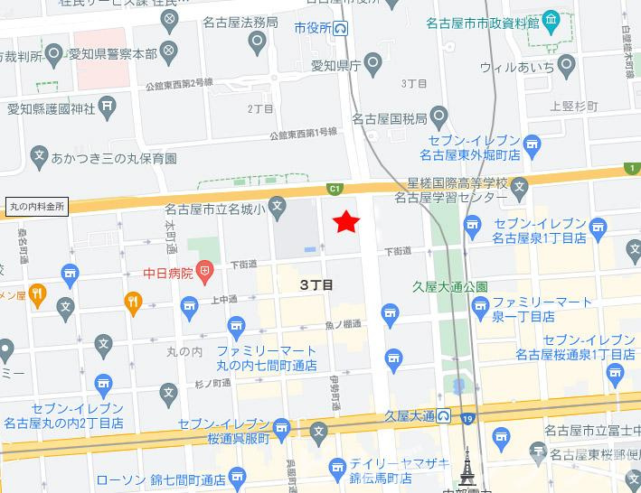 ワークビル丸の内の地図