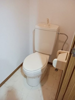 シンプルで使いやすいトイレです