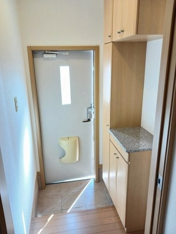 ゆったりとした玄関です
