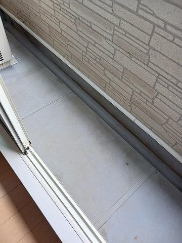 落ち着いた時間を過ごせるバルコニーです