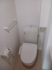 トイレもきれいです