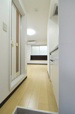 シンプルで使いやすい玄関です