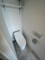 ゆったりとした空間のトイレです