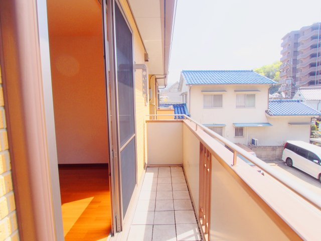 ファミール内屋のバルコニー
