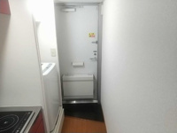 明るい玄関です