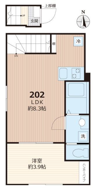 vinosity船橋飯山満の間取り
