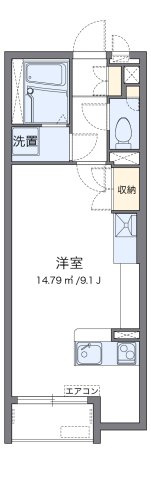 代表的な間取のため実際の間取とは異なる場合があります