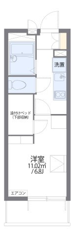 代表的な間取のため実際の間取とは異なる場合があります