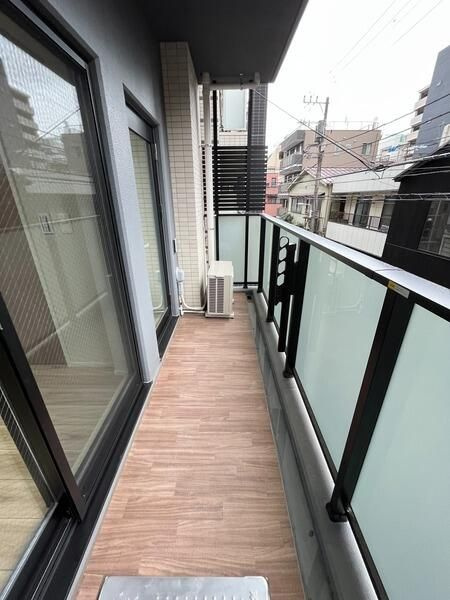 アーバンパーク浅草Ⅱのバルコニー