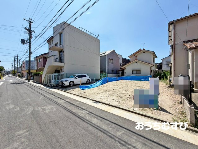守山区鳥羽見2期(全1区画)の前面道路含む現地写真