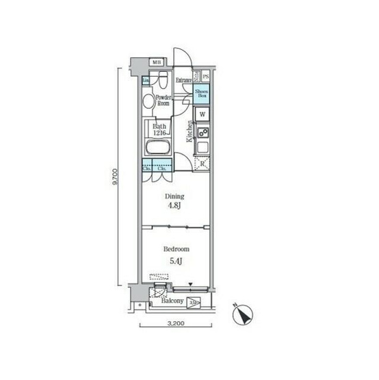 【間取り】 | クインテット恵比寿
