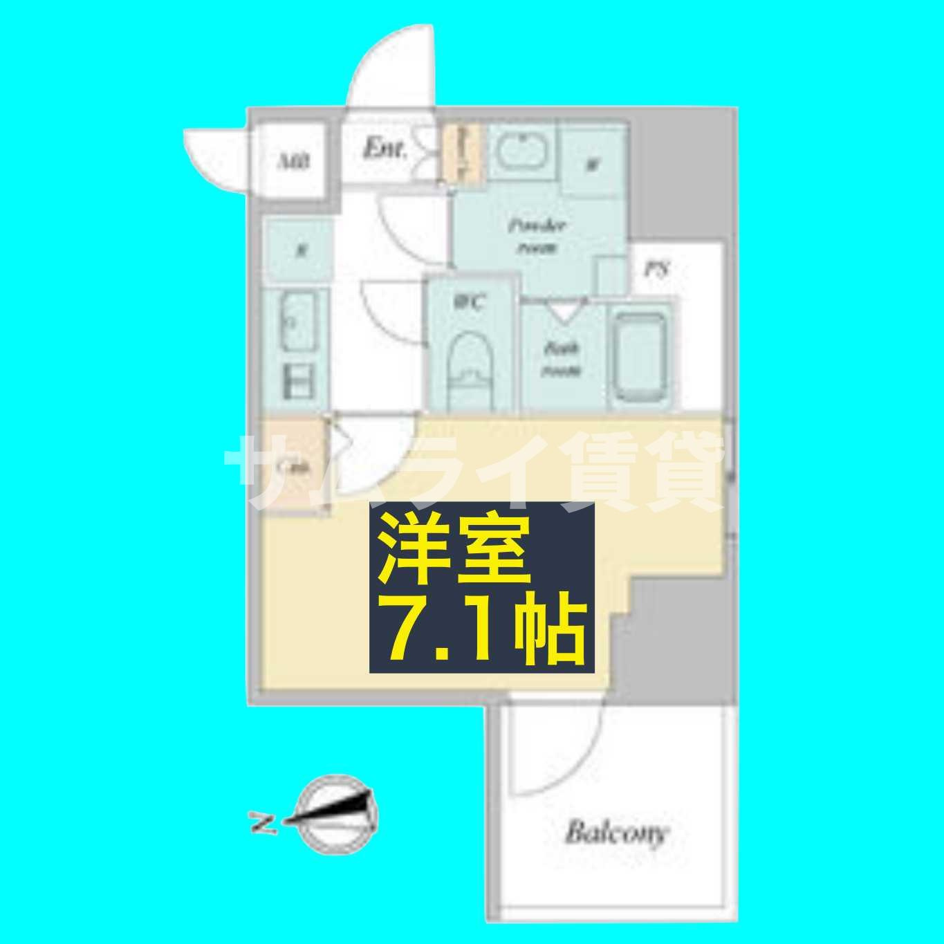 エスプレイス上前津レガシーの間取り