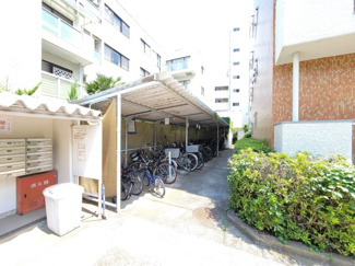 【駐輪場】 | 渋谷区恵比寿西1丁目 代官山ローヤルコーポ 1階 | 自転車置き場