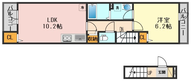 アーヴルコートの間取り