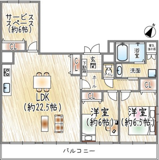 【間取り】 | 蛍ヶ池スカイハイツ | 間取り