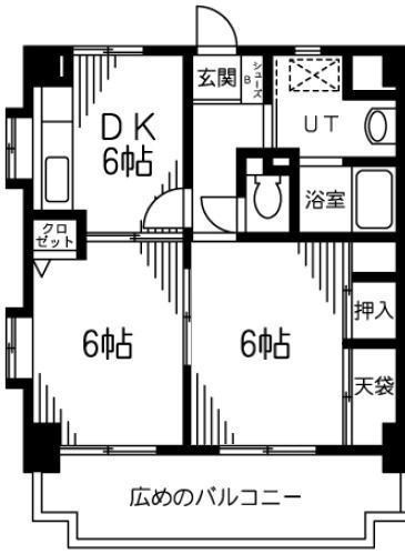 アクシスあざみ野の間取り