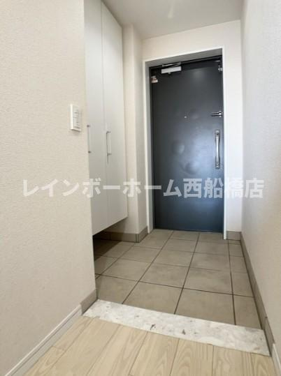 アリーム稲毛海岸の玄関