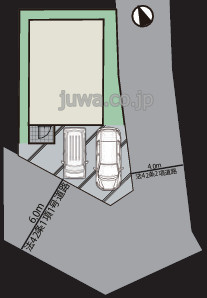 【新築分譲住宅】富士見市水子第6期の区画図