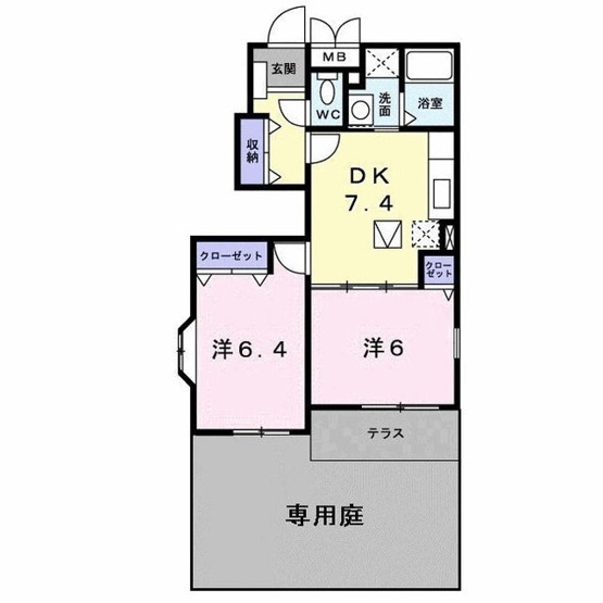 【間取り】 | コリーヌアイ1