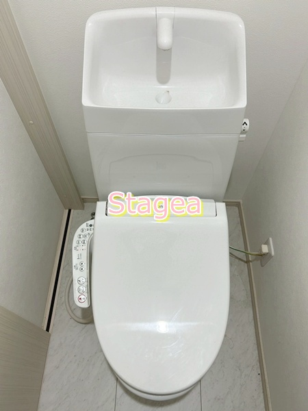 OKEGAWA BASEのトイレ