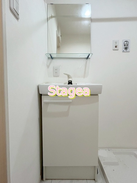 OKEGAWA BASEの洗面所