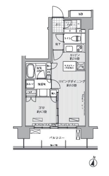 ｒａｐｐｏｒｔ　Ｍ’ｓの間取り