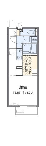 ミランダベル　エスポワール青葉の間取り|代表的な間取のため実際の間取とは異なる場合があります