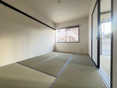 【和室】 | パークハイムⅠ | 階下の同じ間取りのお部屋の参考写真です