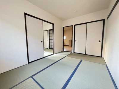 【和室】 | パークハイムⅠ | 階下の同じ間取りのお部屋の参考写真です