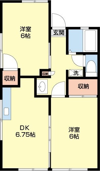 メゾン中央の間取り