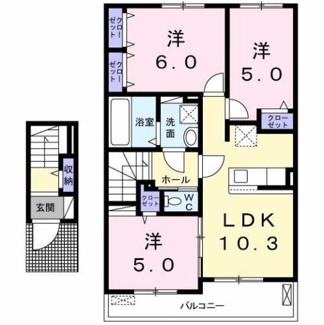 【間取り】 | シャトードゥレーヴ　Ⅱ