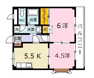 アスパラ館の間取り