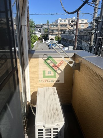 カーサコリーナのバルコニー