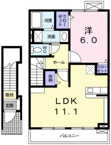 サンライズテールの間取り