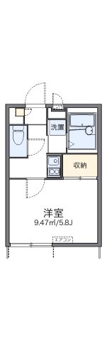 レオパレスプレミエ　エトワールの間取り