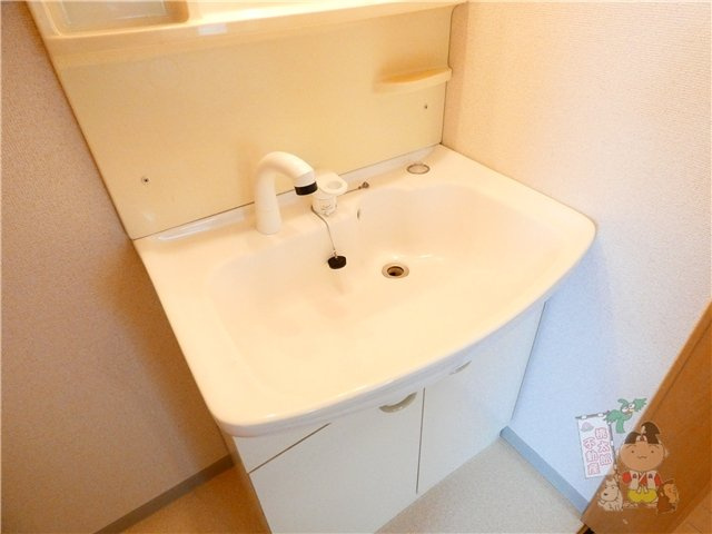 スタシオン電車みちの洗面所