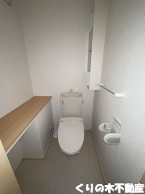 【トイレ】 | グレイスガーデン東鳥生　Ⅰ | 反転同タイプのお部屋です（現況を優先します）