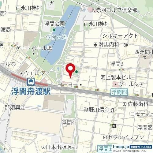 グラントゥルース浮間公園の地図